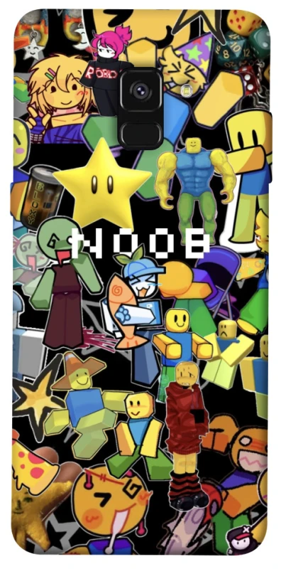 Чохол на Samsung A530 Galaxy A8 (2018) Roblox Noob фото 1 з 1
