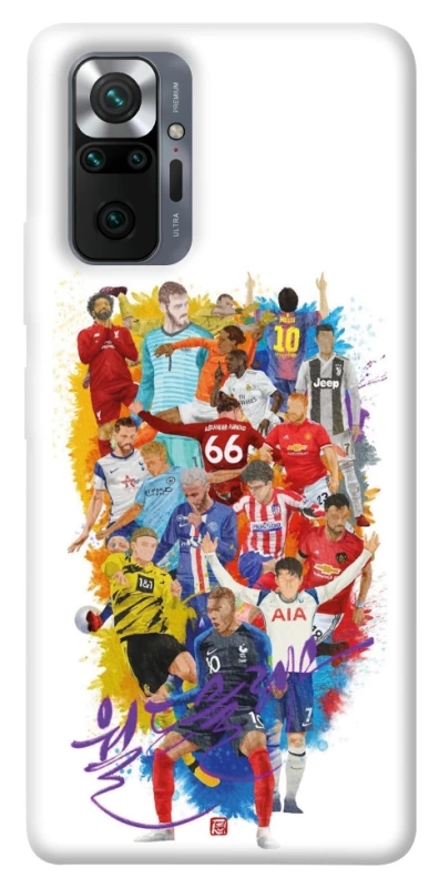 Чохол на Xiaomi Redmi Note 10 Pro Football Abstract v2 фото 1 з 1