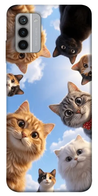 Чохол на Nokia G42 Cats фото 1 з 1