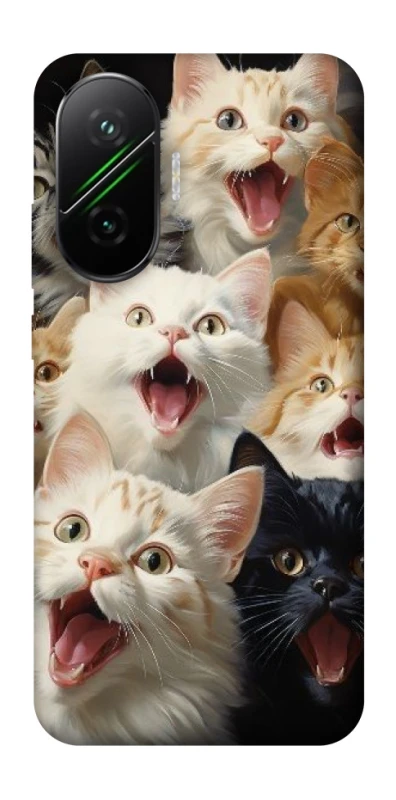 Чохол на Xiaomi Poco F7 Коти фото 1 з 1