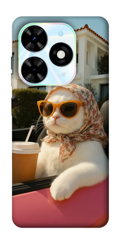 Чехол на TECNO Spark Go 2024 Stylish Cat Cruise фото 1 Чехол на TECNO Spark Go 2024 Stylish Cat Cruise фото 1 из 1