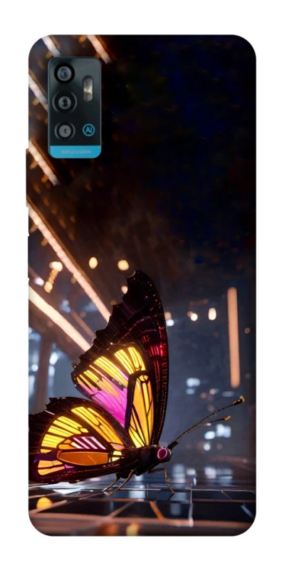 Чохол на ZTE Blade A71 Cyber butterfly фото 1 з 1