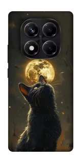 Чохол на Xiaomi Redmi Note 14 Pro 5G Кіт під місяцем v2 фото 1 з 1