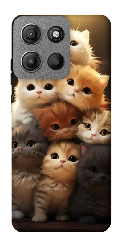 Чохол на Motorola Moto G15 4G Чохол Kittie Love v2 фото 1 з 1
