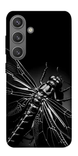 Чохол на Samsung Galaxy S24 Black dragonfly фото 1 з 1