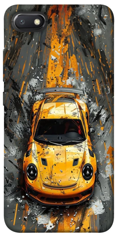 Чехол на Xiaomi Redmi 6A Drawn Porsche фото 1 из 1