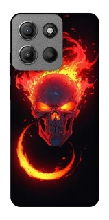 Чехол на Motorola Moto G15 4G Blood Skull фото 1 из 1