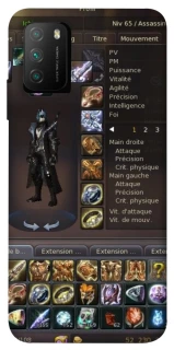 Чехол на Xiaomi Poco M3 Character Menu ver.1 фото 1 из 1