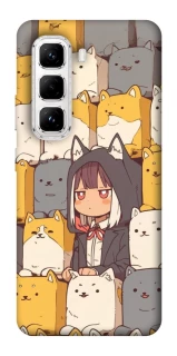 Чехол на Infinix Hot 50 Pro Like a cat фото 1 Чехол на Infinix Hot 50 Pro Like a cat фото 1 из 1