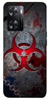 Чохол на Oppo A57s Радіація v3 фото 1 з 1