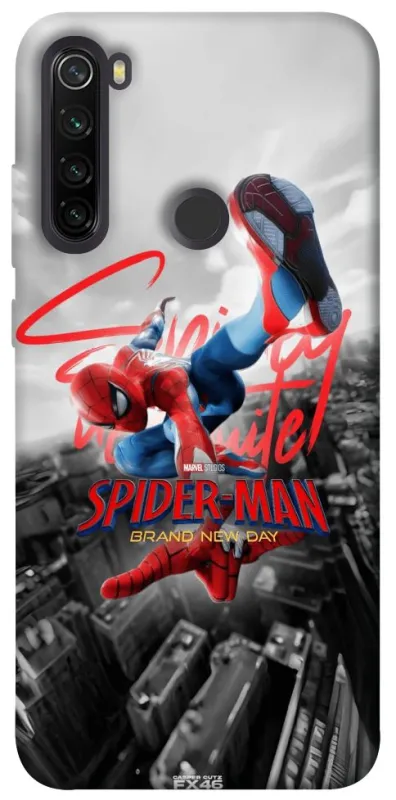 Чехол на Xiaomi Redmi Note 8T Spider Man ver.1 фото 1 из 1