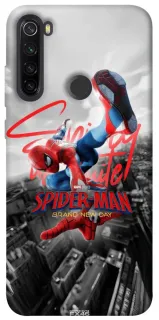 Чехол на Xiaomi Redmi Note 8T Spider Man ver.1 фото 1 из 1