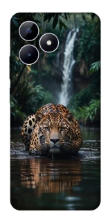 Чехол на Realme Note 50 5G Leopard in water фото 1 из 1