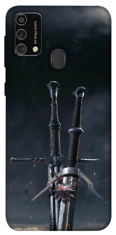 Чохол на Samsung Galaxy M21s Мечі Ведьмака фото 1 з 1