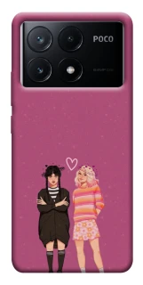 Чохол на Xiaomi Poco X6 Raven & Rainbow Wednesday фото 1 з 1