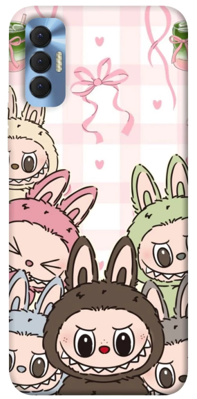 Чохол на TECNO Spark 8P All Labubu 2 фото 1 з 1