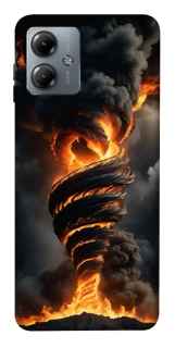 Чехол на Motorola Moto G14 Огненный торнадо фото 1 из 1