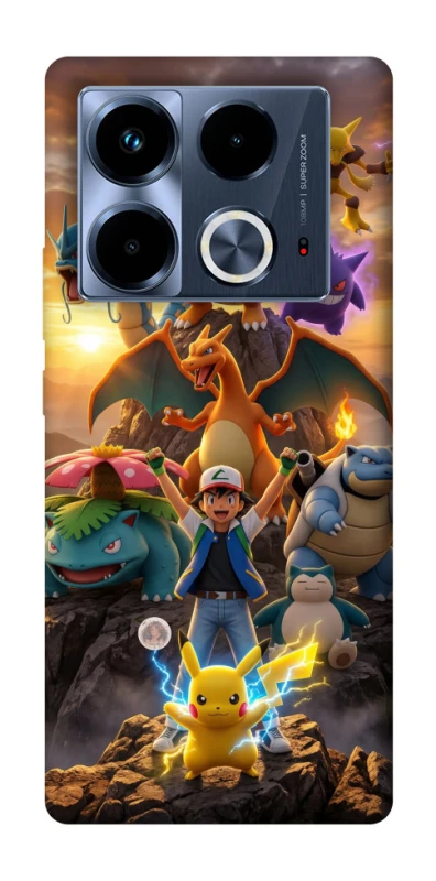 Чехол на Infinix Note 40 4G Pokemon фото 1 из 1