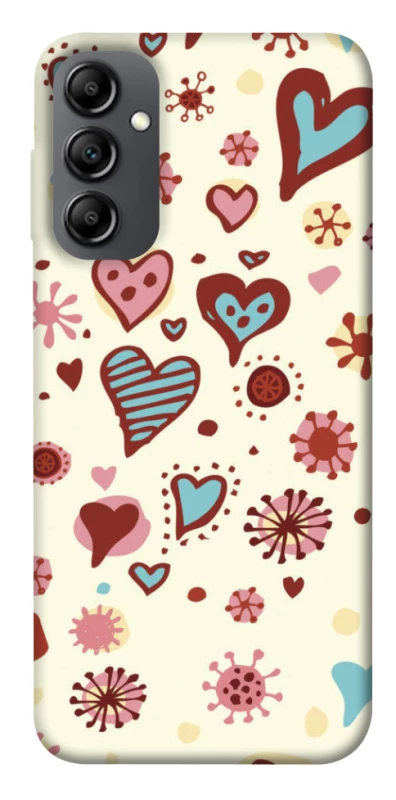 Чохол на Samsung Galaxy A14 4G/5G Pretty hearts фото 1 з 1