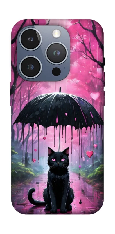 Чохол на Apple iPhone 16 Pro Black cat фото 1 з 1