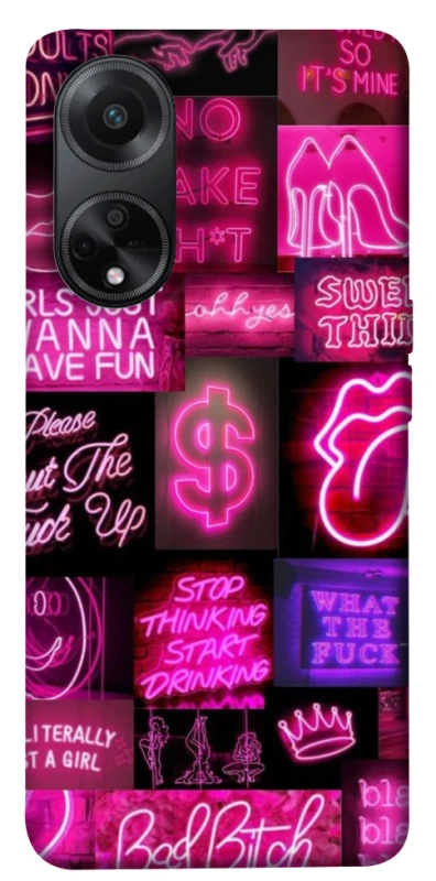 Чохол на Oppo A58 4G Hot collage ver.9 фото 1 з 1