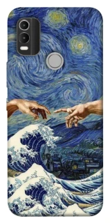 Чехол на Nokia C21 Plus Art collage ver.7 фото 1 из 1