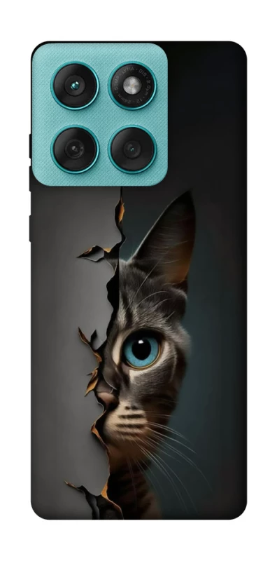 Чохол на Motorola Edge 60 Fusion Кіт-підглядач v2 фото 1 з 1