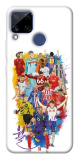 Чохол на Realme C15 Football Abstract v2 фото 1 з 1