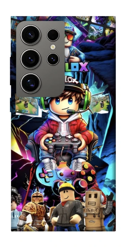Чохол на Samsung Galaxy S24 Ultra Roblox collage ver.4 фото 1 з 1