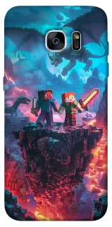 Чохол на Samsung G935F Galaxy S7 Edge Minecraft v3 фото 1 з 1