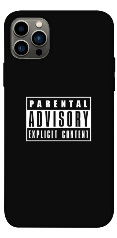 Чохол на Apple iPhone 12 Pro (6.1") Parental Advisory Label фото 1 з 1