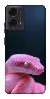 Чехол на Motorola Moto G24 Розовая Змея фото 1 из 1