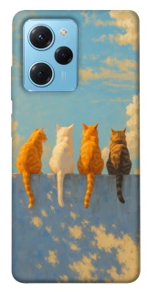 Чехол на Xiaomi Poco X5 Pro 5G cats on wall фото 1 Чехол на Xiaomi Poco X5 Pro 5G cats on wall фото 1 из 1