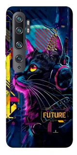 Чехол на Xiaomi Mi Note 10 / Note 10 Pro / Mi CC9 Pro Cyber Cat v2 фото 1 из 1