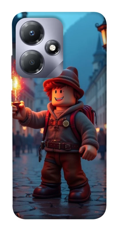 Чохол на Infinix Hot 30i Roblox Fire Logo Blue Flames фото 1 з 1