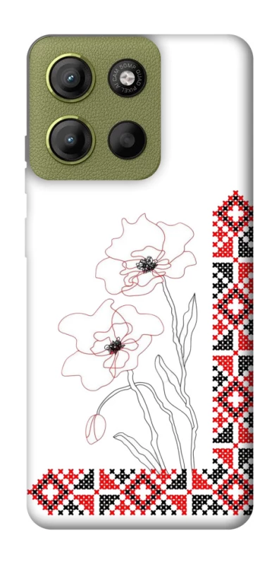 Чохол на Motorola Moto G15 4G Вишиванка на смартфон фото 1 з 1