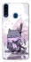 Чехол на Samsung Galaxy A20s Samurai cat фото 1 из 1