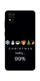 Чехол на ZTE Blade A31 Christmas Loading фото 1 из 1