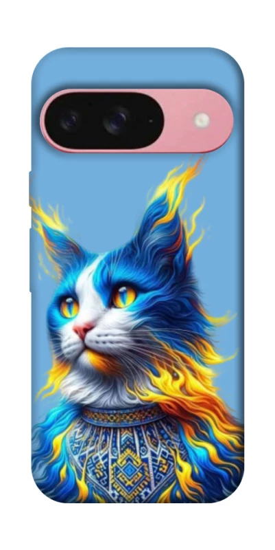 Чехол на Google Pixel 9 Кот патриот фото 1 из 1