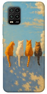 Чехол на Xiaomi Mi 10 Lite cats on wall фото 1 из 1