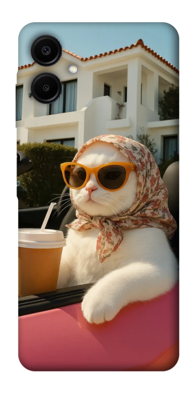 Чохол на Samsung Galaxy A06 Stylish Cat Cruise фото 1 з 1