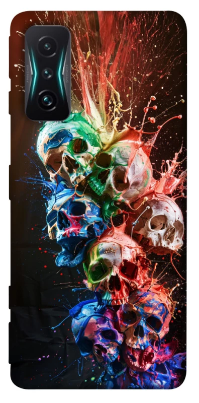 Чохол на Xiaomi Redmi K50 Gaming Skulls фото 1 з 1