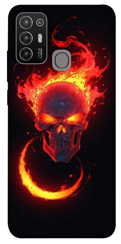 Чохол на ZTE Blade A52 Blood Skull фото 1 з 1
