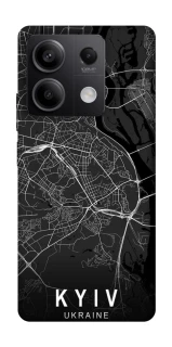 Чехол на Xiaomi Redmi Note 13 5G Kyiv map фото 1 из 1