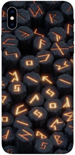 Чехол на Apple iPhone XS Max (6.5") Огненые руны фото 1 из 1