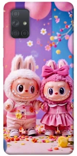 Чехол на Samsung Galaxy A71 Labubu twins ver.2 фото 1 из 1