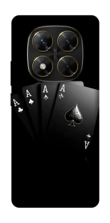 Чехол на Xiaomi Poco X7 Black Cards фото 1 из 1