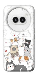 Чохол на Nothing Phone (2a) Funny Pets фото 1 з 1