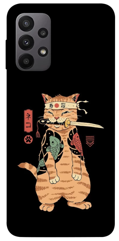 Чехол на Samsung Galaxy A23 4G Кот-самурай фото 1 из 1
