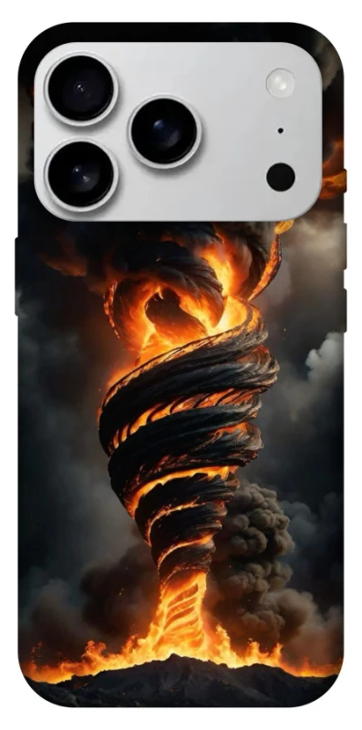 Чехол на Apple iPhone 17 Pro Max (6.9") Огненный торнадо фото 1 из 1